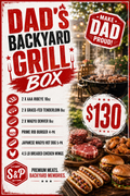 Dad's Backyard Grill Box